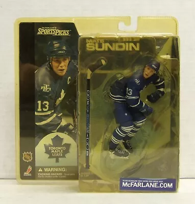 McFarlane Sports Picks Mats Sundin Toronto Maple Leafs Figure In-Pack 082923WT2 • $18.50