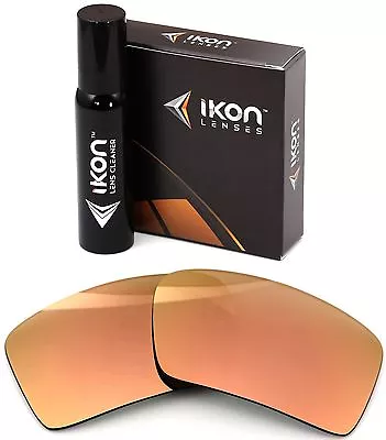 Polarized IKON Iridium Replacement Lenses For Oakley Eyepatch 1 Rose Gold Mirror • $35.90