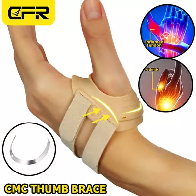 CFR Thumb Support Brace CMC Joint Immobilizer Orthosis For Tendonitis Relief • $28.99