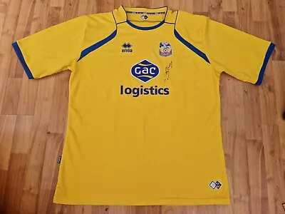 £44.99 • Buy Classic Crystal Palace 2008-09 Mens 4xl Away Shirt Errea Signed By Victor Moses