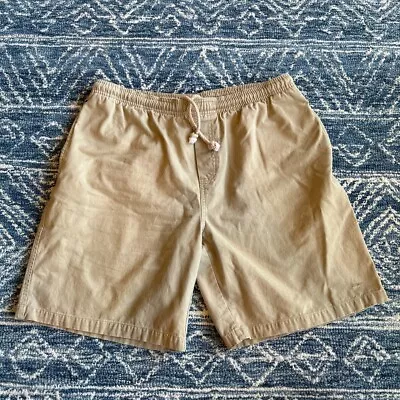 Vintage Ocean Pacific Khaki Brown Drawstring Shorts Size: Large • $20