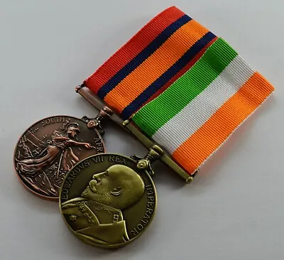 Superb Pair King And Queen's South Africa War Medals. Victoria Edward VII Boer • £14.99