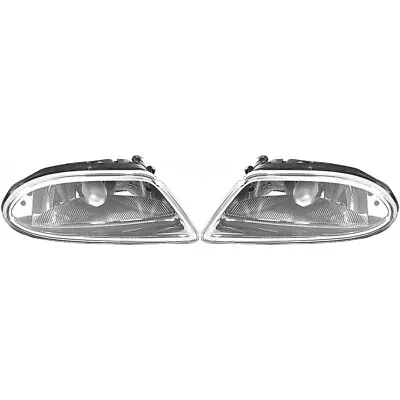 For Mercedes-Benz ML350 Fog Light 2003 2004 2005 Pair Driver & Passenger W/Bulbs • $71.31