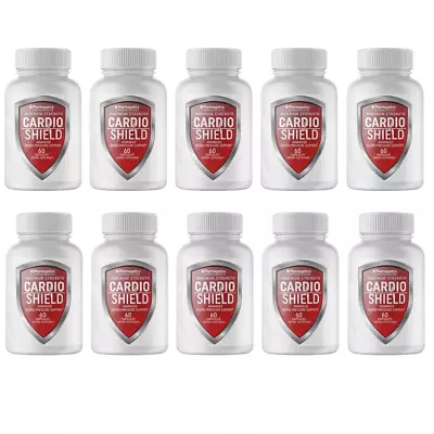 Cardio Shield Advanced Blood Pressure Support - 10 Bottles 600 Capsules • $199