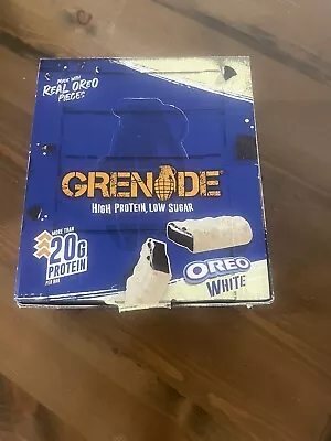 Grenade High Protein Low Sugar Bar - Oreo White 12 X 60 G • £14