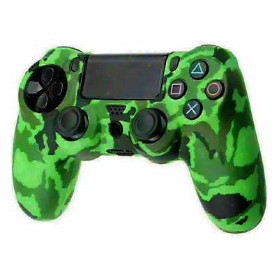 $16.98 • Buy Controller Camo Silicone Protective Skin Case For Sony PS4 Game Accessories New