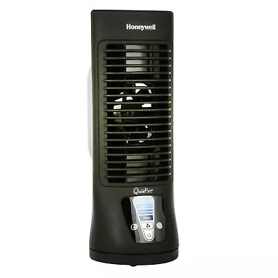 Honeywell QuietSet Slim Mini Tower Personal Table FanHTF210BBlack Level 4 Mute • $32.69