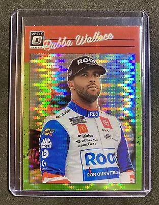 2023 Panini Donruss Racing Optic Retro Bubba Wallace Green Pulsar #83 NASCAR • $2.50