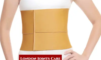 Abdominal & Back Support Binder Hernia Stomach Compression Belt Breathable NHS • £12.55