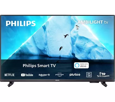 Philips Ambilight Led 32pfs6908 32  Smart Full Hd 1080p Hdr10 Led Tv Hdmi Usb • £199.97