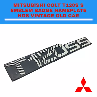 Vintage Old Car Mitsubishi Colt T120SS Emblem Badge Nameplate NOS  • $42