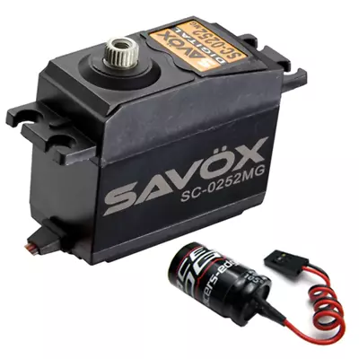 Savox SC-0252MG Metal Gear Digital Servo + Glitch Buster • $36.99