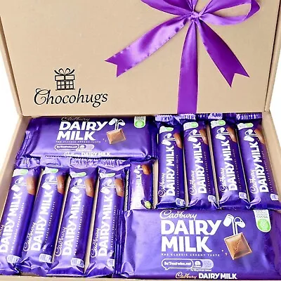 Chocolate Gift Hamper Cadbury Dairy Milk Sweet Treat Present Box | Gifts For Her • £10.99