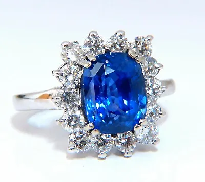 GIA Certified 5.05ct Natural No Heat Color Change Sapphire Diamonds Ring • $30003