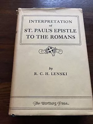 Interpretation Of St Matthew's Gospel By R C H Lenski Augsburg 1951 HCDJ    • $99