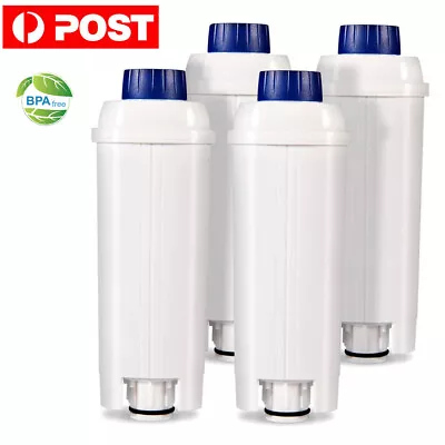 $43.99 • Buy 4PK DLS C002 Water Filter For Delonghi ECAM 650.55.MS PrimaDonna Coffee Machine