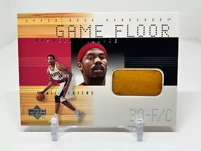 RASHEED WALLACE RW-F  00-01 Upper Deck Hardcourt GAME FLOOR 2 • $4.99