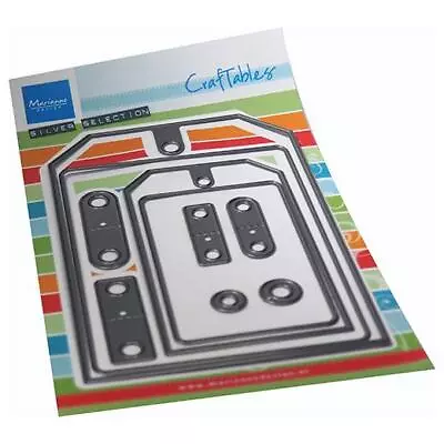 Marianne Design Craftables Cutting Dies - Big Tag CR1551 • £15.99