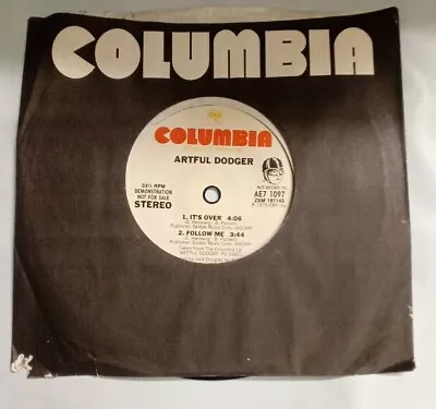 Artful Dodger - Wayside/Think Think - Columbia 45 Vinyl Record RARE Promo Label • $15.99