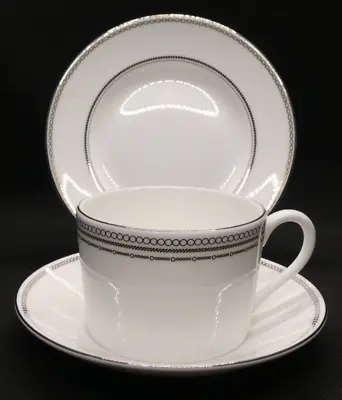 Wedgwood Vera Wang  With Love  Trio - Cup Saucer And Side Plate • $35.88