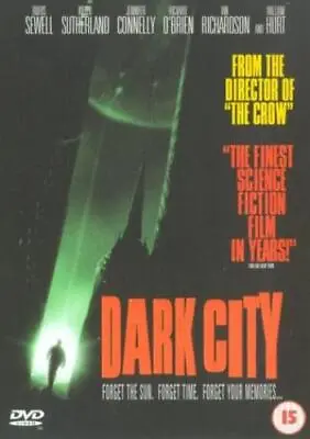 Dark City DVD (1999) Rufus Sewell Proyas (DIR) Cert 15 FREE Shipping Save £s • £2.39