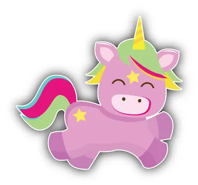 My Little Pony Cartoon Sticker Bumper Decal - ''SIZES'' • $3.75