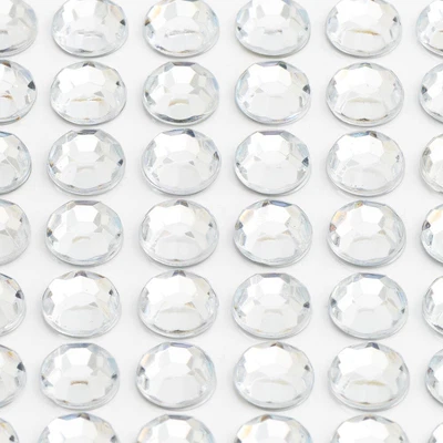 £2.03 • Buy Self Adhesive Stick On Diamante Gem Craft Stickers - Clear 2,3,4,5,6,8,10mm