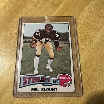 Mel Blount 1975 Topps #12 Pittsburgh Steelers. (RC) • $5.99