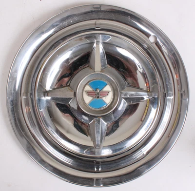 $89.99 • Buy 1955 1956 Vtg 15  Dodge Lancer Chrome Spinner Flipper Hubcap Hub Cap SUPERB!!!