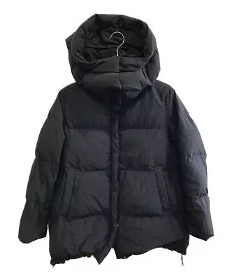 IENA Women's Recycled Down Short Coat Quilted Jacket Black Size:38 22-020-9/758 • $298.53