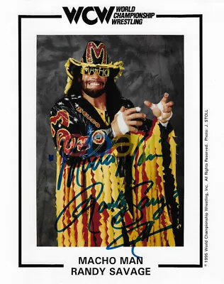 MACHO MAN RANDY SAVAGE Signed 8x10 Autographed Photo Reprint1 • $19.95