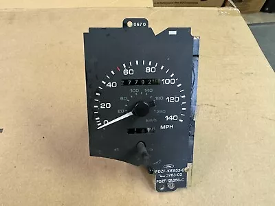 90-93 Ford Mustang 140 MPH Speedometer Instrument Cluster Gauge V8 Dash 5.0L OEM • $149.99