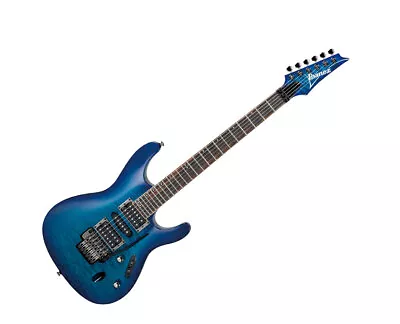 Used Ibanez S670QMSPB S Standard Electric Guitar - Sapphire Blue • $609.99