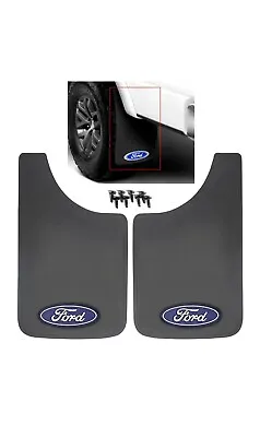 ⭐️⭐️⭐️⭐️⭐️Ford Mud Guards 11  X 19  Mud Flaps Splash Guard 1 Pair Left Right • $53.49