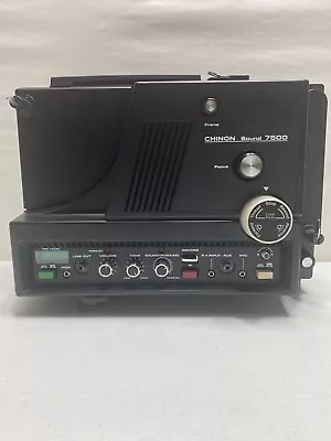 Chinon Sound 7500  8mm Film Projector. Made In Japan Tested & Working Great • $79.95