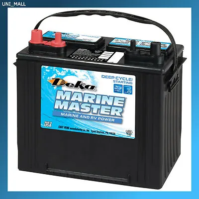 DEKA GENUINE NEW DP24 Marine Deep Cycle / Starting Battery 675Amp CCA (Group 24) • $189.99