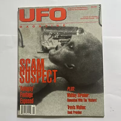 UFO Magazine  No. 10 Flying Saucers And UFOs Paranormal UFO Ancient Aliens • $19.99