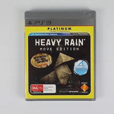 Heavy Rain Move Edition | PlayStation 3 PS3 Complete PAL Game | Free Aus Post • $9.95