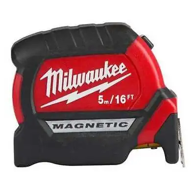 Milwaukee Tool 48-22-0317 5M/16Ft Compact Wide Blade Magnetic Tape Measure • $17.55