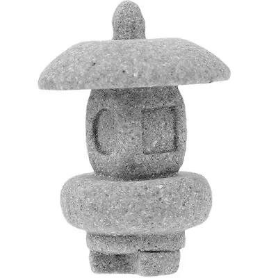  Japanese Tower Light Decoration Stone Pagoda Lantern Outdoor Zen Garden • £6.28