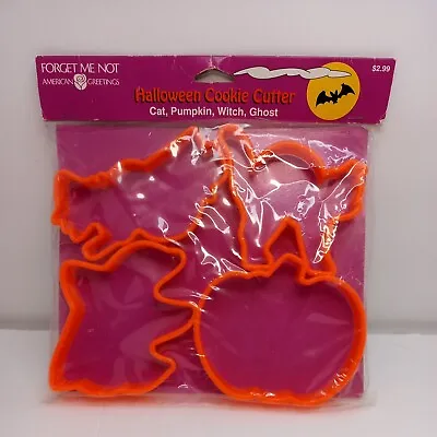 Vintage Halloween Cookie Cutters Forget Me Not American Greetings  • $7.99