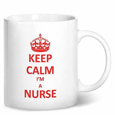 £9.99 • Buy Keep Calm I'm A Nurse - Gift Mug By BWW Print Ltd