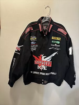 Smirnoff Ice #17 Matt Kenseth NASCAR Jacket Men 2XL JH Design Roush Racing Ford • $150