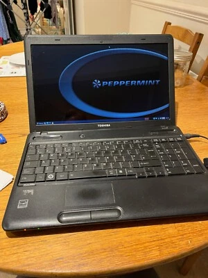 £9.99 • Buy Toshiba Satellite Laptop C660 - 250GB SSD Upgrade And Linux Peppermint