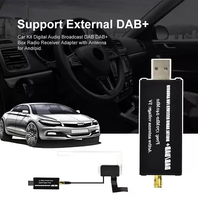 Universal DAB+ Mmodule For Car Radio Android USB Dongle DAB + Digital Radio • £29.99