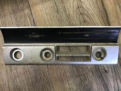 1966 Dodge Dart A Body Mopar Dash Radio Bezel Un-cut Oem C-g • $65