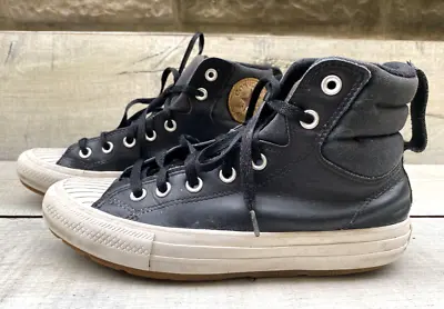 Youth CONVERSE Chuck Taylor All Star Berkshire Boot Hi Top Trainer Size 5.5 38.5 • £14.99