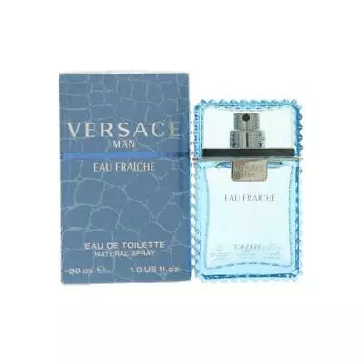 VERSACE EAU FRAICHE Versace For Men 1.0 OZ New Box • $31.92