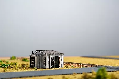 Laser Cut N Scale Man Cave  Shanty  Building KIT • $13.95