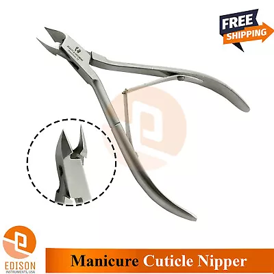 Manicure Cuticle Nipper Trimmer Nail Clipper Finger Toenail Care Scissors • $9.84